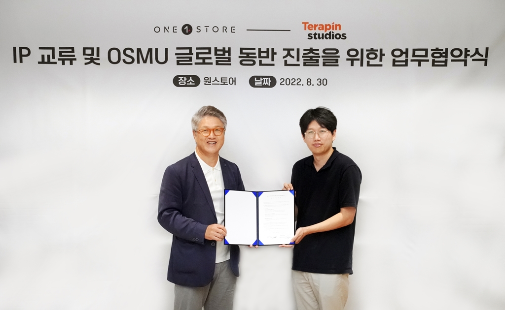 원스토어, 테라핀스튜디오와 IP 공유 및 글로벌 동반 진출 추진